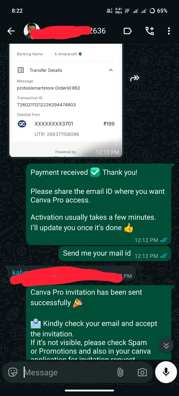 Canva Pro Activation